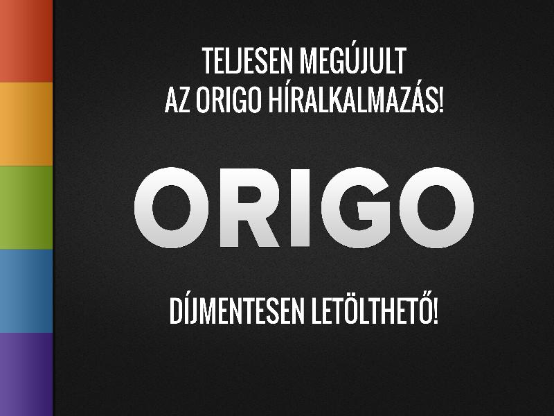 ORIGO Híralkalmazás ORIGO Híralkalmazás