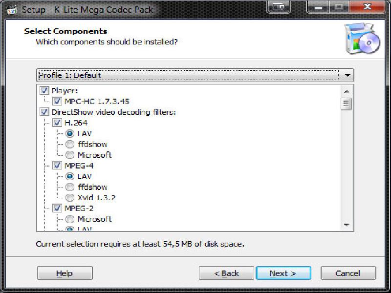 K-Lite Codec Pack 10.9.5 Mega Full Standard Basic